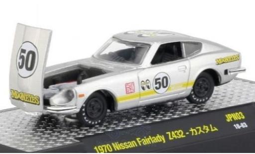 Modellautos Nissan Fairlady Z 1/64 M2 Machines 432 silber 1970 Nissan Fairlady Z 1/64 M2 Machines 432 silber 1970 modellautos