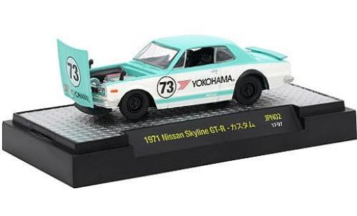 Modellautos Nissan Skyline 1/64 M2 Machines GT-R grün/weiss RHD 1971 Nr.73 Nissan Skyline 1/64 M2 Machines GT-R grün/weiss RHD 1971 Nr.73 modellautos