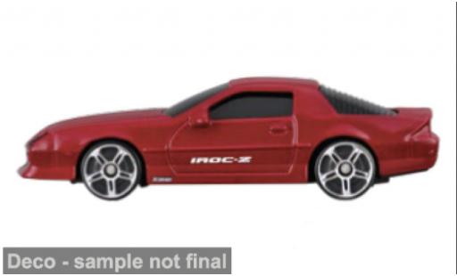 Chevrolet Camaro 1/64 Maisto IROC-Z rot 1985 1:64 modellautos