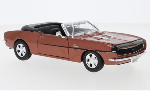 Chevrolet Camaro 1/24 Maisto SS 396 Cabrio mettalic bronze 1968 modellautos