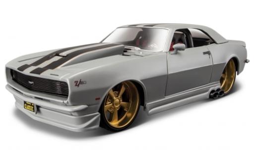 Chevrolet Camaro 1/24 Maisto Z/28 grau/schwarz 1968 modellautos