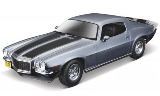 Chevrolet Camaro 1/18 Maisto Z28 grau/schwarz 1971 modellautos