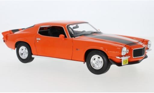 Chevrolet Camaro 1/18 Maisto Z28 orange/schwarz 1971 modellautos