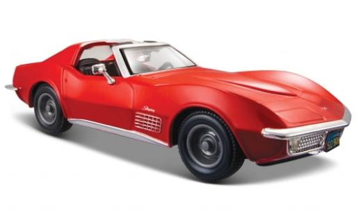 Modellautos Chevrolet Corvette 1/24 Maisto rot 1970 Chevrolet Corvette 1/24 Maisto rot 1970 modellautos