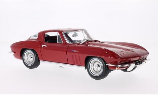 Modellautos Chevrolet Corvette 1/18 Maisto Stingray rot 1965 Chevrolet Corvette 1/18 Maisto Stingray rot 1965 modellautos