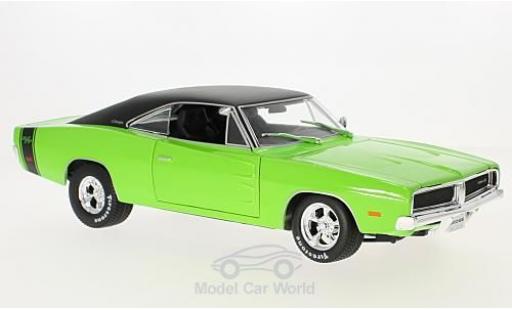 Modellautos Dodge Charger 1969 1/18 Maisto R/T grün/schwarz 1969 Dodge Charger 1969 1/18 Maisto R/T grün/schwarz 1969 modellautos
