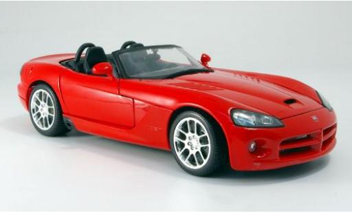 Modellautos Dodge Viper 1/18 Maisto SRT-10 rot 2003 sans Vitrine Dodge Viper 1/18 Maisto SRT-10 rot 2003 sans Vitrine modellautos