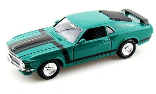 Modellautos Ford Mustang 1/24 Maisto Boss 302 grün 1970 Ford Mustang 1/24 Maisto Boss 302 grün 1970 modellautos