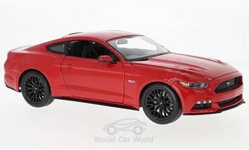 Modellautos Ford Mustang 1/18 Maisto rot 2015 Ford Mustang 1/18 Maisto rot 2015 modellautos