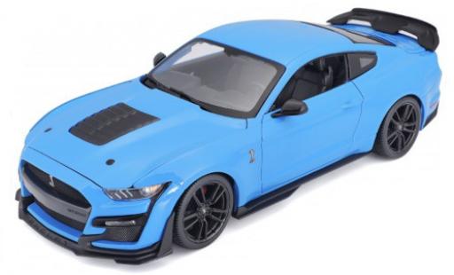 Modellautos Ford Mustang 1/18 Maisto Shelby GT500 blau 2020 Ford Mustang 1/18 Maisto Shelby GT500 blau 2020 modellautos