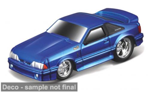 Ford Mustang 1/64 Maisto SVT Cobra blau 1993 1:64 modellautos