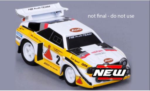 Modellautos Audi Sport Quattro 1/64 Maisto Sport quattro S1 E2 weiss/gelb Audi Sport Quattro 1/64 Maisto Sport quattro S1 E2 weiss/gelb modellautos