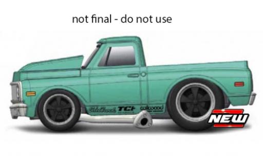 Chevrolet C-10 1/64 Maisto türkis 1972 modellautos