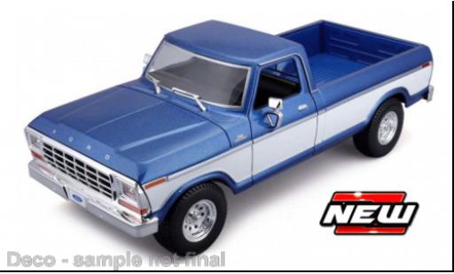 Modellautos Ford F-1 1/18 Maisto 50 blau/weiss 1979 Ford F-1 1/18 Maisto 50 blau/weiss 1979 modellautos