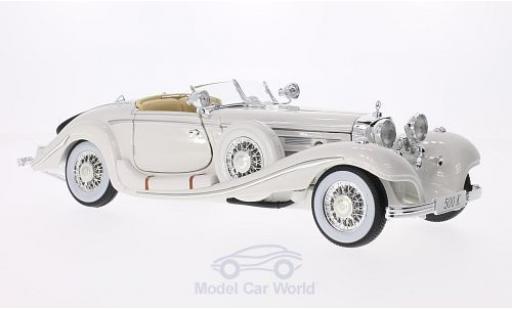 Modellautos Mercedes 500 1/18 Maisto K Typ Spezial-Roadster weiss Maharadjah 1936 Mercedes 500 1/18 Maisto K Typ Spezial-Roadster weiss Maharadjah 1936 modellautos