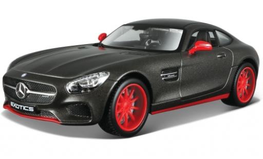 Mercedes AMG GT 1/24 Maisto mettalic grau modellautos
