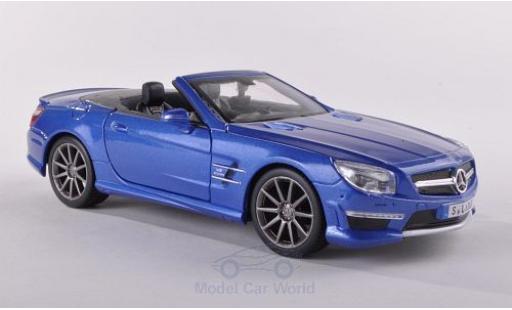 Modellautos Mercedes Classe SL 1/24 Maisto SL63 AMG mettalic blau Mercedes Classe SL 1/24 Maisto SL63 AMG mettalic blau modellautos