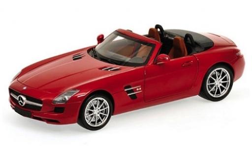 Mercedes SLS 1/24 Maisto AMG Roadster rot 2010 modellautos