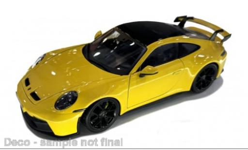 Porsche 992 GT3 1/18 Maisto 911  gelb 2022 1:18 modellautos