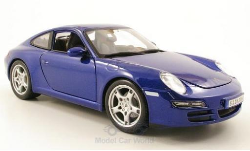 Modellautos Porsche 997 S 1/18 Maisto 911 Carrera S () mettalic blau Porsche 997 S 1/18 Maisto 911 Carrera S () mettalic blau modellautos