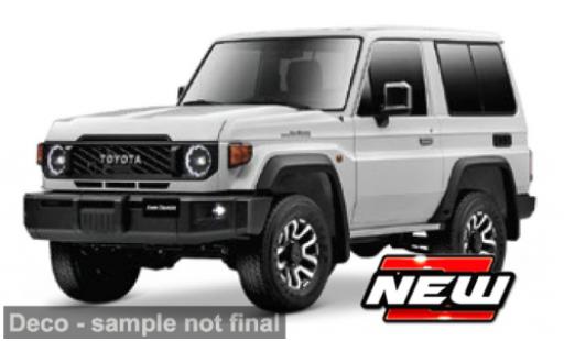Modellautos Toyota Land Cruiser 1/43 Maisto 70 weiss 1:43 Toyota Land Cruiser 1/43 Maisto 70 weiss 1:43 modellautos