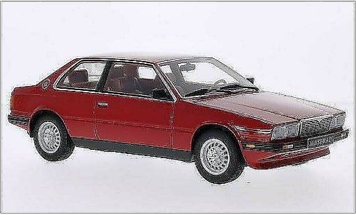 Maserati Biturbo Coupe 1/18 Minichamps rot 1982 modellautos