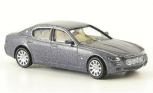 Maserati Quattroporte Base 1/87 Ricko blau-grau 2003 modellautos