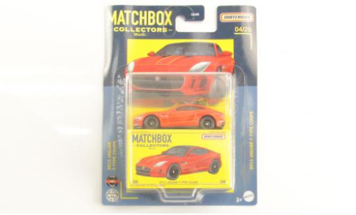 Modellautos Jaguar F-Type 1/64 Matchbox rouge 2015 Jaguar F-Type 1/64 Matchbox rouge 2015 modellautos