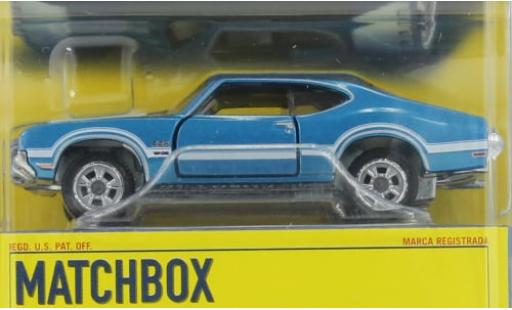 Modellautos Oldsmobile 442 1/64 Matchbox metallise blau 1970 1:64 Oldsmobile 442 1/64 Matchbox metallise blau 1970 1:64 modellautos