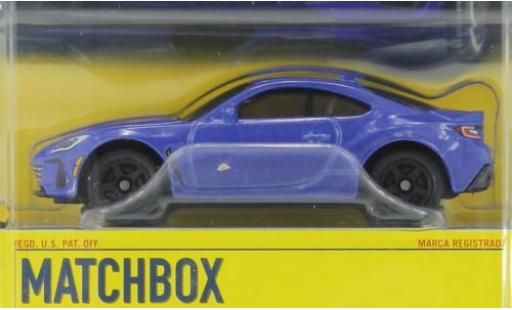 Modellautos Subaru BRZ 1/64 Matchbox metallise blau 2021 1:64 Subaru BRZ 1/64 Matchbox metallise blau 2021 1:64 modellautos