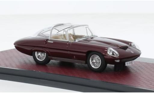 Modellautos Alfa Romeo 6C 1/43 Matrix 3000 Superflow IV Pininfarina metallise rot 1960 1:43 Alfa Romeo 6C 1/43 Matrix 3000 Superflow IV Pininfarina metallise rot 1960 1:43 modellautos