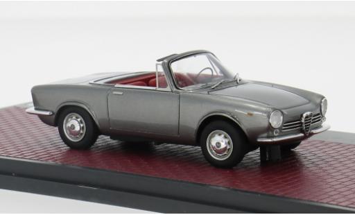 Alfa Romeo Giulia 1/43 Matrix GT Spider Prototipo grau 1963 1:43 modellautos