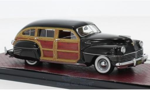 Modellautos Chrysler Town & Country 1/43 Matrix Wagon schwarz/Holzoptik 1942 Chrysler Town & Country 1/43 Matrix Wagon schwarz/Holzoptik 1942 modellautos