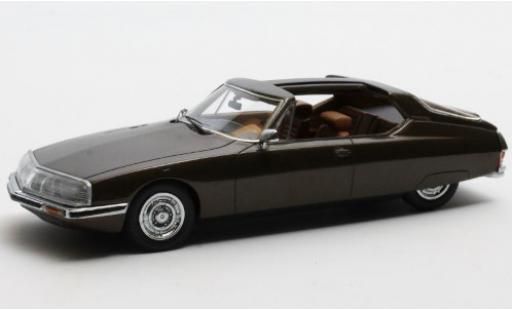 Modellautos Citroen SM 1/43 Matrix Heuliez Espace mettalic braun 1970 Citroen SM 1/43 Matrix Heuliez Espace mettalic braun 1970 modellautos