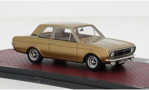 Modellautos Ford Cortina 1/43 Matrix Lotus MkII gold 1966 1:43 Ford Cortina 1/43 Matrix Lotus MkII gold 1966 1:43 modellautos