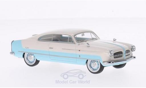 Modellautos Lancia Aurelia 1/43 Matrix (B52) B-Junior Ghia weiss/blau RHD 1952 Lancia Aurelia 1/43 Matrix (B52) B-Junior Ghia weiss/blau RHD 1952 modellautos