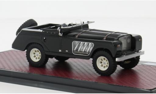 Land Rover 109 1/43 Matrix Bell Aurens Longnose schwarz 2008 1:43 modellautos
