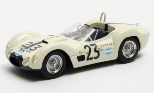Modellautos Maserati Tipo 1/43 Matrix 61 Birdcage RHD No.23 Camoradi USA Racing Team 12h Sebring 1960 S.Moss/D.Gurney Maserati Tipo 1/43 Matrix 61 Birdcage RHD No.23 Camoradi USA Racing Team 12h Sebring 1960 S.Moss/D.Gurney modellautos