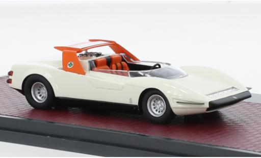 Modellautos Alfa Romeo P3 1/43 Matrix 3 Roadster Pininfarina weiss/orange 1968 Alfa Romeo P3 1/43 Matrix 3 Roadster Pininfarina weiss/orange 1968 modellautos