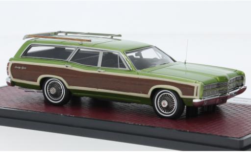 Modellautos Ford LTD 1/43 Matrix Country Squire metallise vert/optique de bois 1969 Ford LTD 1/43 Matrix Country Squire metallise vert/optique de bois 1969 modellautos