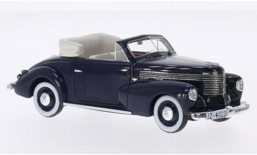 Modellautos Opel Capitaine 1/43 Matrix Hebmüller cabriolet bleu foncé Opel Capitaine 1/43 Matrix Hebmüller cabriolet bleu foncé modellautos