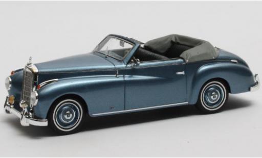 Modellautos Mercedes 220 1/43 Matrix A Cabriolet Wendler (W187) mettalic blau 1952 Verdeck geöffnet Mercedes 220 1/43 Matrix A Cabriolet Wendler (W187) mettalic blau 1952 Verdeck geöffnet modellautos