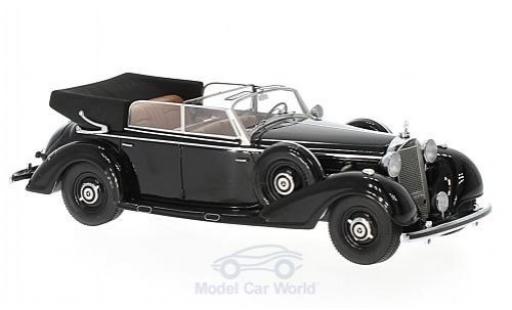 Modellautos Mercedes 770 1/43 Matrix Cabriolet D schwarz 1938 offen Mercedes 770 1/43 Matrix Cabriolet D schwarz 1938 offen modellautos