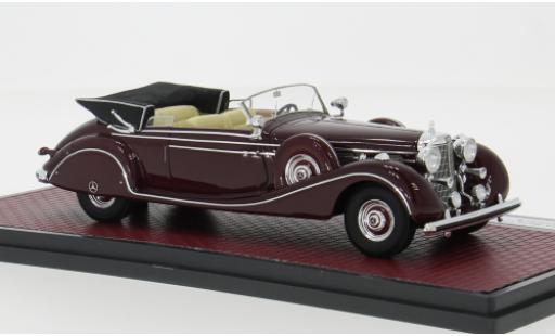 Mercedes 770 1/43 Matrix K (W150) Cabriolet B rot 1939 1:43 modellautos