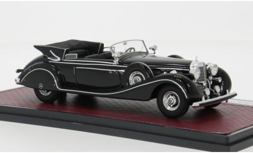 Mercedes 770 1/43 Matrix K (W150) Cabriolet B schwarz 1939 1:43 modellautos