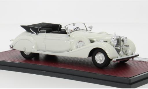 Mercedes 770 1/43 Matrix K (W150) Cabriolet B weiss 1939 1:43 modellautos