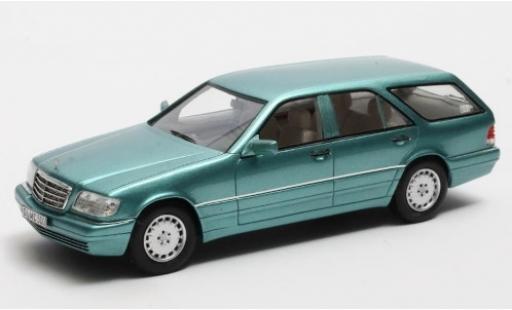 Modellautos Mercedes S500 1/43 Matrix T-Modell Binz Cadform (S140) Prototyp mettalic türkis 1994 Mercedes S500 1/43 Matrix T-Modell Binz Cadform (S140) Prototyp mettalic türkis 1994 modellautos