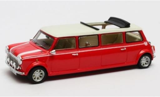 Mini Cooper 1/43 Matrix Limousine rot/weiss RHD 1995 modellautos