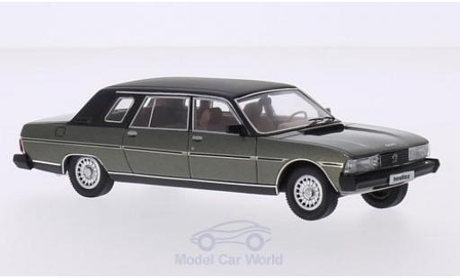 Modellautos Peugeot 604 1/43 Matrix Heuliez Limousine mettalic grün/matt-schwarz 1980 Peugeot 604 1/43 Matrix Heuliez Limousine mettalic grün/matt-schwarz 1980 modellautos