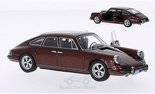 Modellautos Porsche 911 1/43 Matrix Trautman & Barnes mettalic braun 1972 mit 2 geöffneten Türen Porsche 911 1/43 Matrix Trautman & Barnes mettalic braun 1972 mit 2 geöffneten Türen modellautos